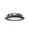 LED FURNITURE SPOT FURNILUX 4W 3CCT(3000K/4000K/6500K) 300Lm Φ55MM-CUT BLACK 12V IP44 PLASTIC 60CM CABLE 2028020 VITO
