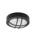 LED OUTDOOR BULKHEAD LUZ-BRG 12W 816Lm 4000K (NATURAL WHITE) IP65 Φ170x64mm BLACK 3400870 VITO