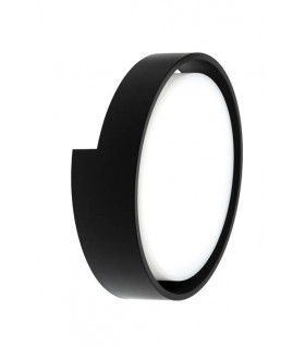 LED OUTDOOR WALL LIGHT ORI-W2 18W 1314Lm 4000K (NATURAL WHITE) IP65 Φ220x68mm BLACK 2025620 VITO
