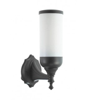 OUTDOOR WALL LIGHT TRIESTE-W 1xE27 IP44 Φ95x160x280mm BLACK  3241730 VITO
