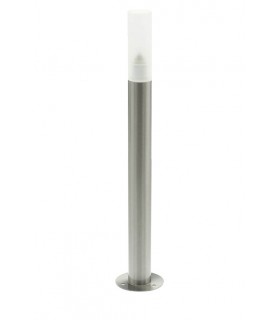 OUTDOOR GARDEN LIGHT WITH POLE HAMBURG-B50 1xG9 IP44 Φ75xΦ35x500mm NICKEL MAT 3241540 VITO