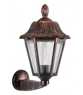 OUTDOOR WALL LIGHT VERONA-W E27 IP44 PLASTIC 280x390mm ANTIQUE 3242100 VITO