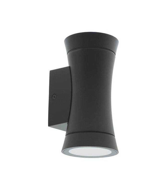OUTDOOR WALL LIGHT MULIER 2D GU10 UP & DOWN Φ70x148x87mm IP44  BLACK 3230300 VITO