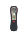 TORCH FLASH-4 WITH HOOK & MAGNET 1W 120Lm 6000K (COOL WHITE) RUBBER BLACK 5000510 VITO