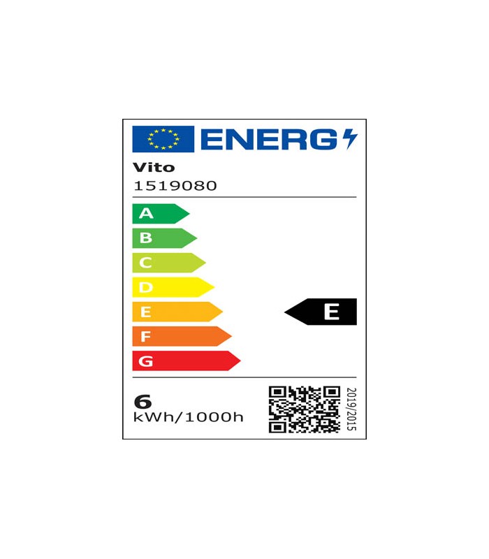 LED FILAMENT BULB LEDISONE-2-CLEAR MINI GLOBE G45 6W 750Lm E14 6000K (COOL  WHITE) 1519080 VITO - VITO EUROPE