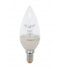 LED BULB MICROSTAR-2 CANDLE C37 E14 6W 438Lm CLEAR DIMMABLE 6400K (COOL WHITE) 1513800 VITO