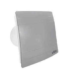 EXHAUST FAN Φ100x94mm 12W 100m3/h 35Db GREY VENTI FLAT 8005170 VITO