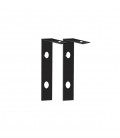 WALL HANGING SET FOR FOR LINEAR LIGHTINGS PROFILED SL1 BLACK 9911120 VITO