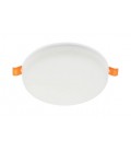 LED ROUND PANEL RECESSED DARIA-R Φ120x32mm 17W 1908Lm 6500K (COOL WHITE) WITH ADJUSTABLE CUT-SIZE Ø65-100mm 2025520 VITO