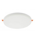 LED ROUND PANEL RECESSED DARIA-R Φ225x32mm 36W 3888Lm 6500K (COOL WHITE) WITH ADJUSTABLE CUT-SIZE Ø65-200mm 2025580 VITO