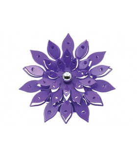 LED SPOT LIGHT FIXTURE RECESSSED MOUNTED FORMATO F2 FLOWER 3W 240Lm 4200K (NATURAL WHITE) Φ125x65mm PURPLE 2012400 VITO