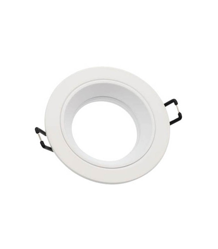 SPOT LIGHT FIXTURE RECESSSED MOUNTED OLA D00 ROUND GU10 Φ90x28mm WHITE  2012550 VITO