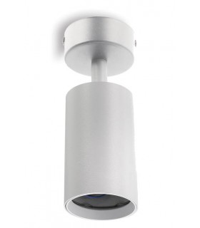 SPOT LIGHT FIXTURE SURFACE MOUNTED LUMO-C GU10 ADJUSTABLE ANGLE Φ55x100mm WHITE 2101920 VITO