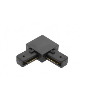 CORNER CONNECTOR FOR TRACK LINE MONOPHASE APT1 BLACK 90o  9902580 VITO
