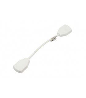 FLEXIBLE CONNECTOR FOR TRACK LINE MONOPHASE APT1 WHITE  9902650 VITO