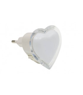 NIGHT LAMP HEART 3xRLED 6400K (COOL WHITE) 5200500 VITO