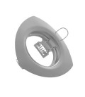 SPOT LIGHT FIXTURE RECESSSED MOUNTED TRIANGLE VT401 GU5,3 CUT SIZE Φ55mm NICKEL MAT 2010080 VITO