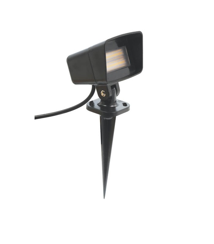 LED GARDEN FIXTURE MANTUS 5W 555Lm 3000K (WARM WHITE) IP65 78x85x230mm BLACK 3241550 VITO