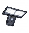 SOLAR LED FLOODLIGHT SOLIGHT P 4W 550Lm 6400K (COOL WHITE) WITH PHOTO & PIR SENSOR 18650 3,7V 1800mAh IP44 BLACK 3210150 VITO