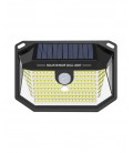 SOLAR LED FLOODLIGHT SOLIGHT T 1W 170Lm 6400K (COOL WHITE) WITH PHOTO & PIR SENSOR 18650 3,7V 1200mAh IP44 BLACK 3210170 VITO