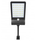 SOLAR LED FLOODLIGHT SOLIGHT F 3W 440Lm 6400K (COOL WHITE) WITH PHOTO & PIR SENSOR 18650 3,7V 1800mAh IP44 BLACK 3210190 VITO