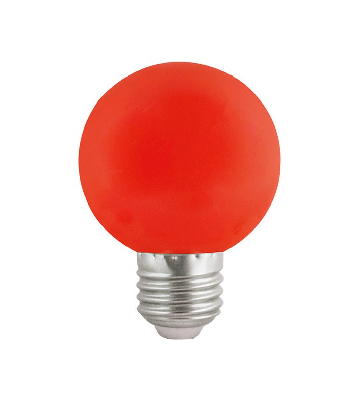LED BULB COLORLED G60 E27 3W RED 1501650 VITO