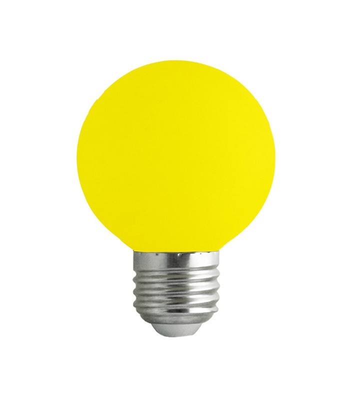 LED BULB COLORLED G60 E27 3W YELLOW 1501670 VITO