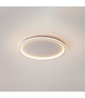 LED CEILING ROUND LIGHTING FIXTURE DISC 2 φ500*H45 46W 3xCCT-DIP SWITCH WHITE+GOLD 2026250 VITO