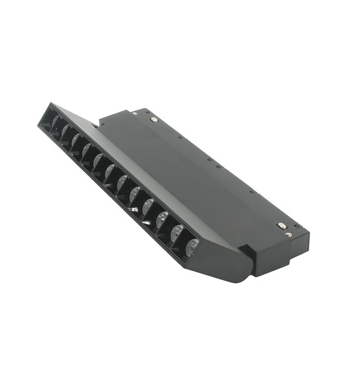 LED MAGNETIC TRACK LIGHT ROTATABLE MAGNA-H S3 12.0 984Lm 4000K (NATURAL WHITE) 24° 220mm 48V DC BLACK 2102211 VITO