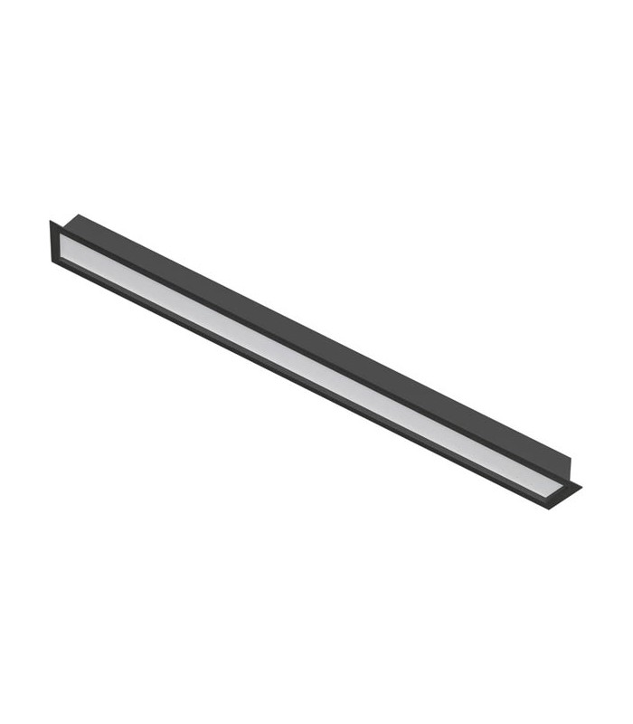 LED RECESSED LINEAR FIXTURE RECESSED MOUNTED PROFILED-RL1 65x45x1200mm 42W 4000K (NATURAL WHITE) 4410Lm BLACK 2428430 VITO
