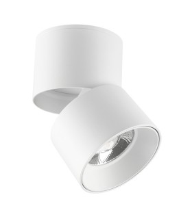 SPOT LIGHT FIXTURE SURFACE MOUNTED LAZY-10 10W 950Lm COB 4000K  Ø72X98  WHITE 2102890 VITO