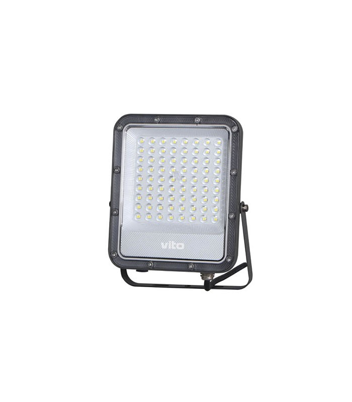 LED FLOODLIGHT RONA 50W 5900Lm 4000K (NATURAL WHITE) IP65 GREY 3022760 VITO
