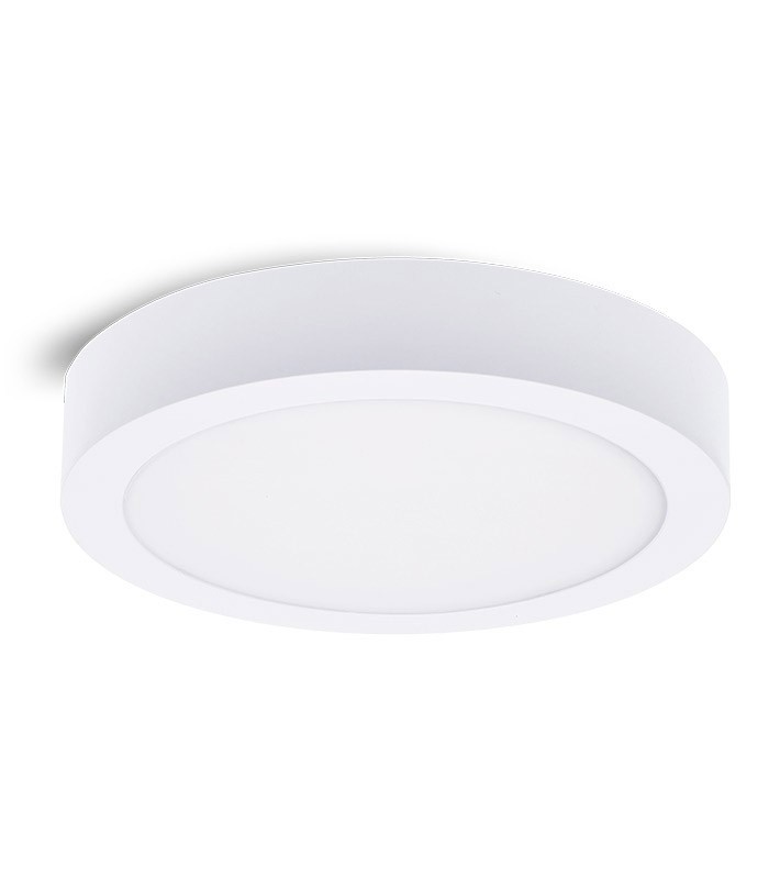 LED ROUND PANEL SLIM SURFACE LARA 24W 2640Lm 3000K (WARM WHITE) Φ287x30,7 WHITE 2027600 VITO
