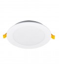 LED PANEL RECESSED HELEN 5W 425Lm 3000K (WARM WHITE) Φ95x24.5 WHITE 2027485 VITO
