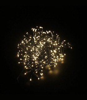 CHRISTMAS LIGHTING NATALE-9 CLUSTER 384LED 2700K 2.4M 36V IP44 GREEN 5620610 VITO