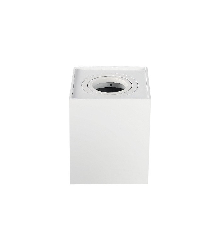 SPOTLIGHT ELDA-1 98X98X125MM GU10  WHITE CEILING SURFACE 2103000 VITO