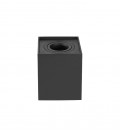 SPOTLIGHT ELDA-1 98X98X125MM GU10 BLACK CEILING SURFACE 2103010 VITO