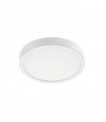 LED ROUND PANEL SURFACE MOUNTED LINDA-R 6W 570Lm 4000K (NATURAL WHITE) ø123x35mm WHITE 2023590 VITO