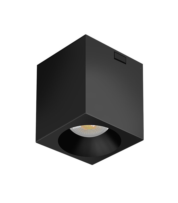 LED CEILING SPOT CUBIX-F 7W 3xCCT (3000K/4200K/6500K) 840Lm 60°-FIXED IP20 9*9*10CM WHITE 2103160 VITO