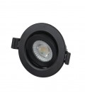 LED SPOT NIKO 7W 3xCCT (3000K/4200K/6500K) 658lm 38° θ70MM-CUT BLACK ROUND 2103190 VITO