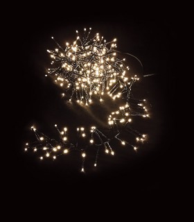 CHRISTMAS LIGHTING NATALE-9 CLUSTER 384LED 2700K 3M 36V IP44 GREEN 3xCONNECTABLE 5620615 VITO