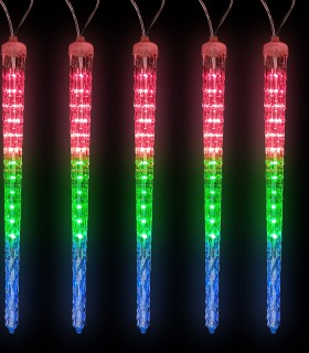 CHRISTMAS LIGHTING NATALE-22 METEOR 128LED MC 3.5MX30CM 7V IP44 TRANSPARENT 5620810 VITO