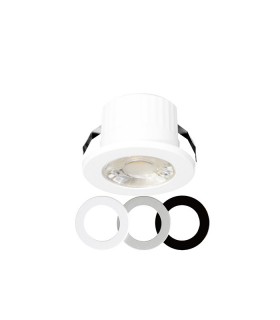 MINI LED SPOT TRIPLET 3W 3xCCT (3000K/4200K/6500K) 270Lm 38 degrees Φ35MM-CUT WHITE 2027680 VITO