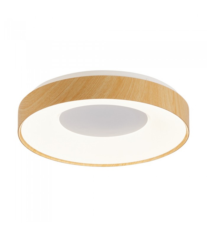 LED CEILING LAMP DESITA R25 Ø385xH80 25W 3xCCT (3000K/4000K/6500K) 2125Lm WALNUT 2027910 VITO