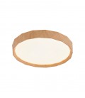 LED CEILING LAMP SIMON R35 Ø385xH75 35W 3xCCT (3000K/4000K/6500K) 3150Lm WOODEN 2027930 VITO