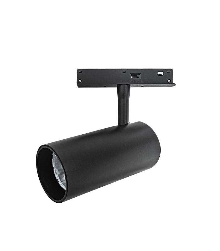 MAGNETIC LED TRACK LAMP MAGNA-H S1 20W 3CCT (3000K/4000K/6000K) 1900Lm 24° 6x14CM 48V 2102153 VITO