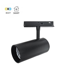 MAGNETIC LED TRACK LAMP MAGNA-H S1 20W 3CCT (3000K/4000K/6000K) 1900Lm 24° 6x14CM 48V 2102153 VITO