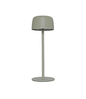 RECHARGEABLE TABLE LAMP SELENA 3W 3000K OLIVE GREEN 3xDIM 5V-USB LI-ION IP44   5301760 VITO