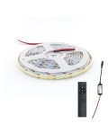 COB LED STRIP LEDStrip+ 12V 480xCOB 12W/m Cut Size 2,5cm/3CCT 3M Tape 8mm IP20 5m/roll +CONTROLLER 5541021 VITO