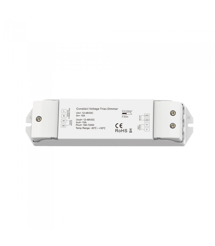 TRIAC DIMMER CONTROLLER MAESTRO-8 PUSH SWITCH 1xCH 12V-48VDC IP20
